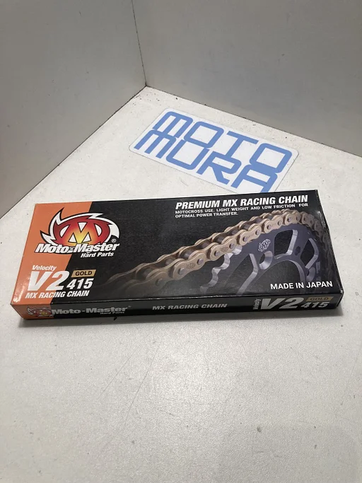 Moto-Master Velocity V2 415 Ketting 130 schakels met klinkschakel NOS