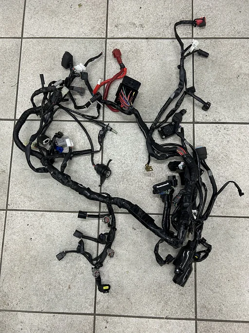 Kabelboom voor de Yamaha XSR 900 2022 - 2023 XSR900 draadboom wire loom wireloom bedrading 2024011