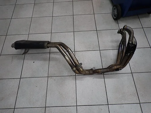 Uniek underseat uitlaat MV Agusta Brutale 750 2000 - 2006 collector rvs uitlaatbocht 2024018