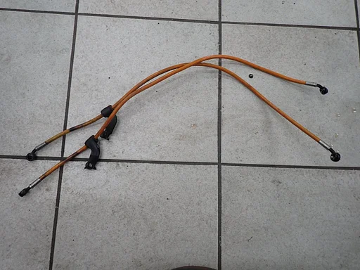 Stalen remleidingen voor de Yamaha R1 2004 - 2006 RN12 remleiding remslang YZF-R1 RN 12 2024025
