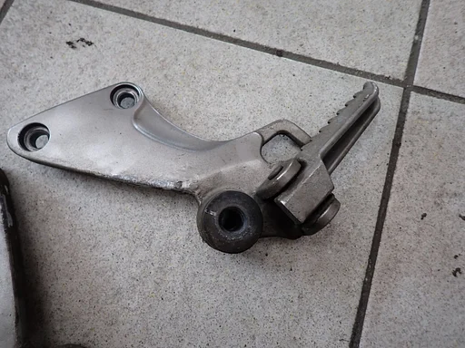 duo steuntjes voor de Kawasaki ZZR 1200 2002 - 2005 ZZR1200 duosteun voetsteun bijrijder passagier 2024031