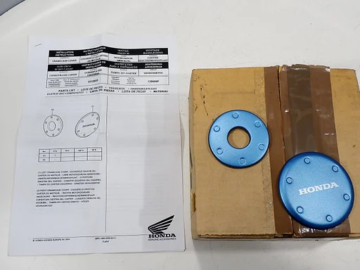 Neue Kurbelwellenabdeckungen für die Honda CB 600 F 2003 - 2006 Hornet 600 CB600F CBF 600 Motordeckel Abdeckung Kurbelwellenabdeckung 08P61MBZ830A NOS 2024040