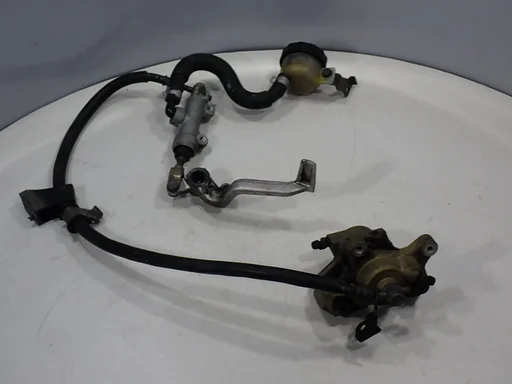 Kawasaki ZX12R 2002 - 2006 Hinterradbremse Bremssattel hinten Bremspumpe Bremspedal ZX-12R ZX 12 R 1200