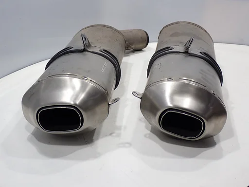 Auspuffdämpfer für die Ducati 848 2008 - 2010 Superbike Auspufftöpfe Auspuffanlage