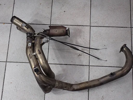 Uitlaat voor de Ducati 848 2008 - 2010 superbike uitlaatbocht uitlaatbochten uitlaatcollector