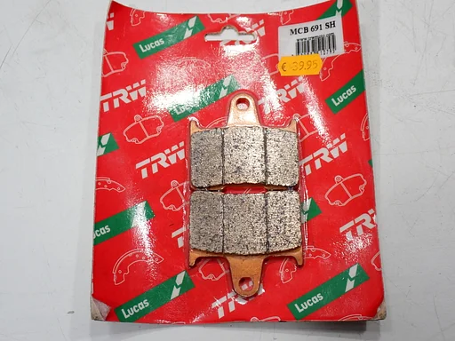 TRW MCB691 hintere Bremsbeläge Suzuki GSX-R / GSF / GSX1400 & Kawasaki ZZR / GTR verschiedene Modelle FA254 FDB2111