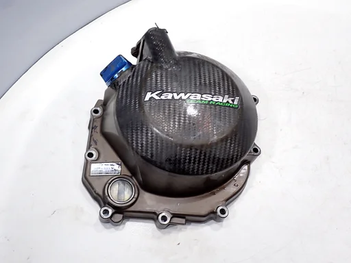 Kawasaki ZX6R 636 2003 - 2004 koppelingsdeksel met carbon cover carterdeksel motordeksel koppeling ZX6R ZX-6R ZXR zx6-r