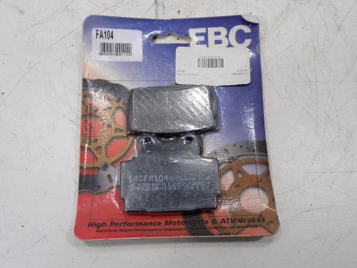 EBC FA104 Bremsbeläge für Yamaha FZR400, SRX400, XJR400, FZ600, XJ600 Diversion, RD350 – NOS – Bremsbelagsatz
