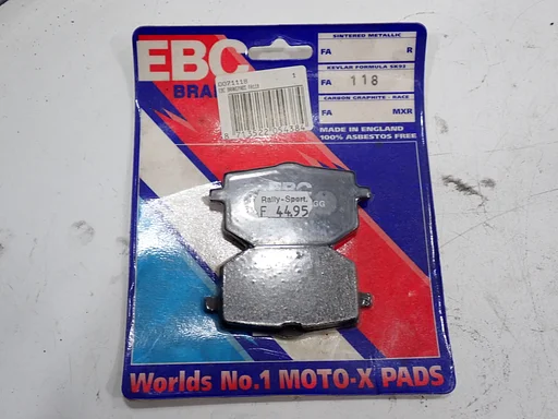 EBC FA118 Organische Bremsbeläge für Yamaha XT600 1985–1990 – organisch – Vorderrad