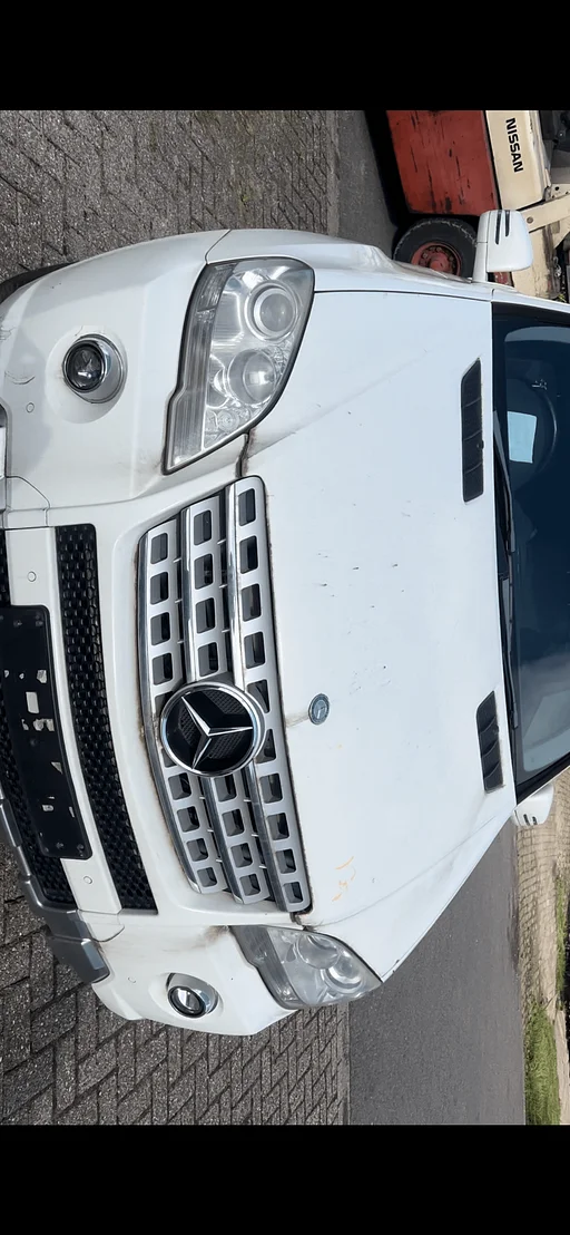 Voorkop compleet ML164 facelift AMG MERCEDES Calcietwit - unilak