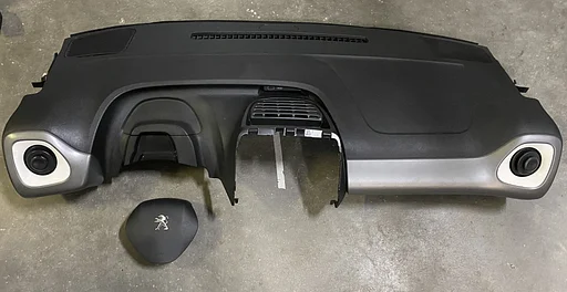PEUGEOT 108 Citroen C1 Toyota Aygo airbag set  2x airbag met dashboard 2014+