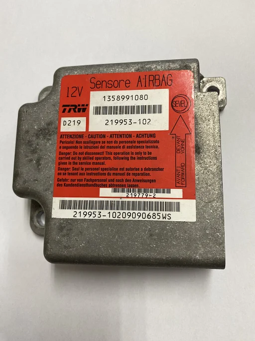 Fiat Ducato Citroen Jumper Peugeot Boxer airbag module - srs module - airbag regeleenheid - restraint airbag module 1358991080 658812 219953-102