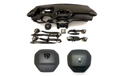 Peugeot 208/2008 2020+ airbag set dashboard passagiersairbag stuurairbag 98540167ZD 98296315 AK 9820860280 6403840 98208526xx 6403837 98208525xx 6403647 98412248xx 64036448 98412247xx 5AXBAA 98255207ZD 640262200H
