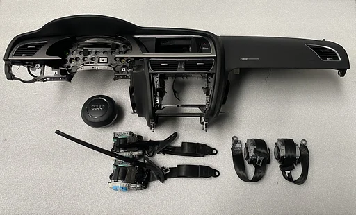 Audi A5 model 2009-2017 8F7 Airbag set dashboard gordels stuur airbag passagier airbag