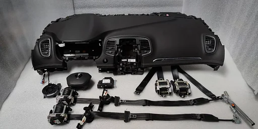 RENAULT SCENIC 4 IV 2016+ airbag set dashboard + passagiersairbag, gordel set, sleepring, module 985700230R 255545857R 868857773R 868844854R 888416952R 888404150R 985100889R 985254602R