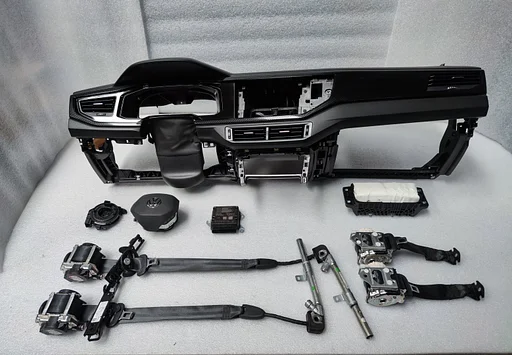 Volkswagen Taigo 2022 dashboard + airbag set: passagiersairbag, stuur airbag, sleepring, gordelset V&A 2GM880201L 2Q0959653 2G0880204E 2G1857004