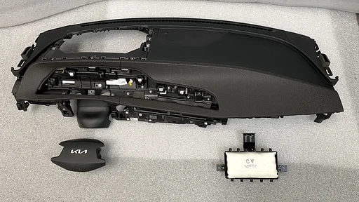 KIA EV6 2021+ dashboard + airbag set stuurairbag, passagiersairbag, dashboard 80100CV100 80100CV200WK 80300CV000 84710CV070CV1