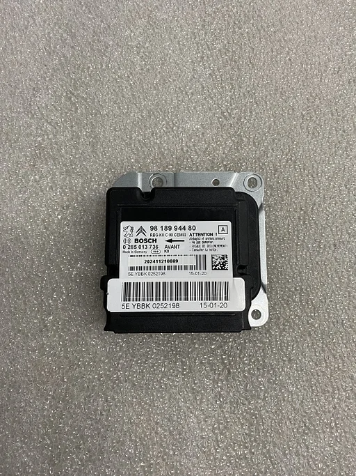 Citroën Jumpy 2015+ airbag module srs-module regeleenheid airbag computer 9818994480