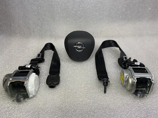 Opel Combo 2019-2024 airbag set stuur airbag & gordelset voorin 34255606C 98622160XX 98622158XX