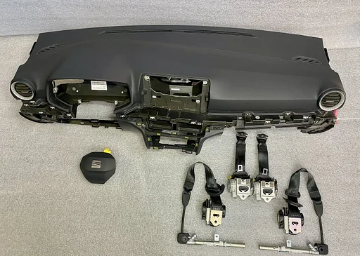 Airbag set dashboard gordels Seat Ibiza model 2022+6F1857005,6F0880204F,6FO880201,6F0857705,6F0857706,6F0857805