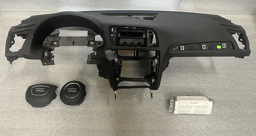 Airbag set dashboard Stuur airbag bijrijders airbag gordels Audi Q5 model 2011-2016 8R0880201L 8R0880201Q 8R0880201AF 8T0 880 204H 8T0 880 204D 8R1 857 003G 8R1 857 003H