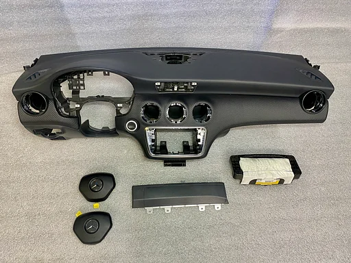 Mercedes A-klasse W176 airbag set W176680108 2188600002 1768600402 2468600402 Model 2011-2015 stuur airbag passagiers airbag knie airbag dashboard