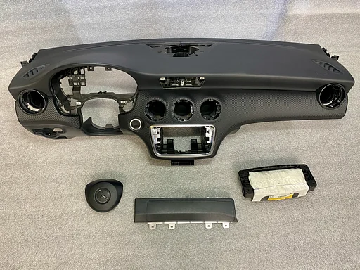 Mercedes A-klasse W176 airbag set W176680108 8600800 1768600402 2468600402 Model 2015-2018 stuur airbag passagiers airbag knie airbag dashboard