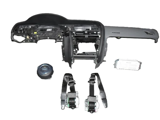 Airbag set dashboard zwart/ grijs gordels Audi A5 model 2006-2016 8T1857041C 8T0880204G 8R0880201E 8T0857705 8T0857705BV04 8T0857705B