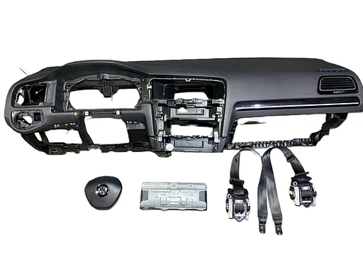 Volkswagen Golf 7 dashboard + airbag set  5G0880201S 5G0880201J 5G1880841G 8V0880204E 5G4657705 5G4657706