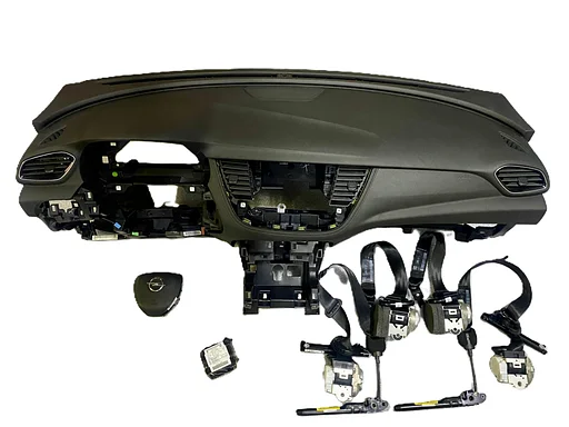 Opel Grandland X 2018-2024 airbag set stuur airbag passagier airbag dashboard 34206793G 34239068B 34230169D 5BHE1A 9814619080 9824812180 9809467177 34197869 9813550780