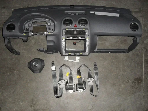 Airbag set Stuur airbag dashboard gordels Volkswagen Caddy model 2008-2015