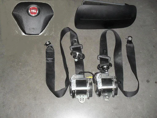 Airbag set Fiat Fiorino Qubo 2008-2017  stuur airbag gordel set module passagiers airbag