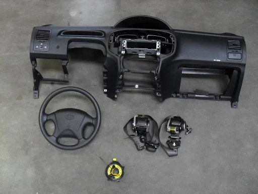 HYUNDAI MATRIX 2008-2010 airbag set 56900-17101GA 88875-17200 88885-17200 dashboard gordelspanner set stuur airbag passagiers airbag spanner set