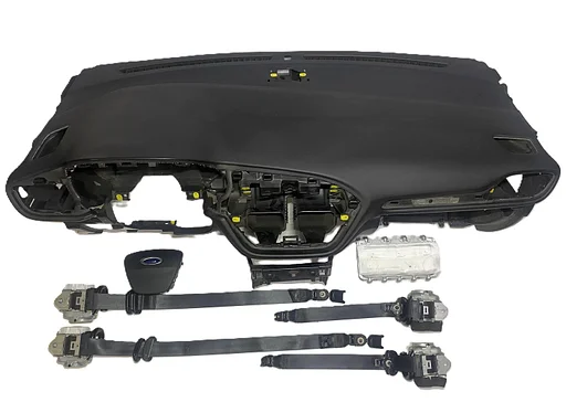 Ford Puma airbag set dashboard, stuur airbag, passagiers airbag, gordelspanner set model 2020+2024