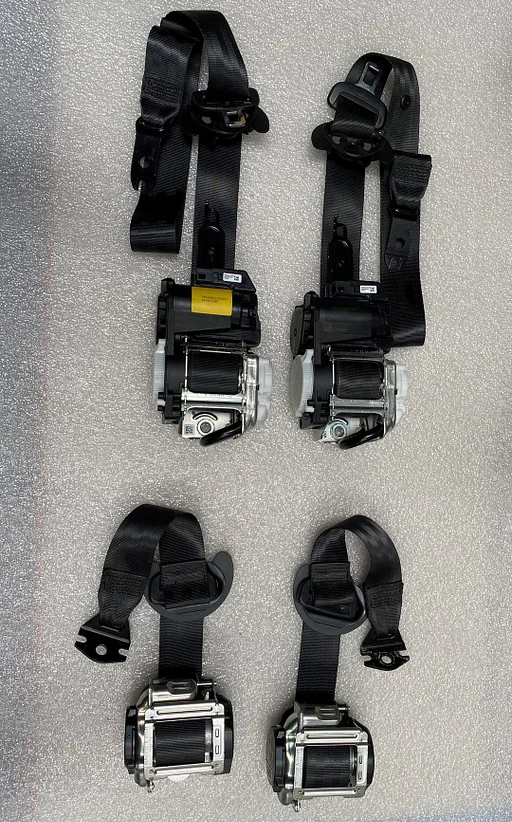 GORDEL SET PRE-SAFE BIG BELT VW T-CROSS VOOR + ACHTER   2GM 857 705 A 2GM 857 706 A 2GM 857 805    2GM 857 806