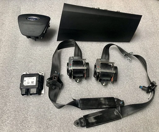 Airbag set Ford Transit  Custom 2018 lift JK21-V042885 JK21V044A74BF32HE JK2T-14B321-BJ  BK21-V61294-ACW BK21-V61294-FCW
