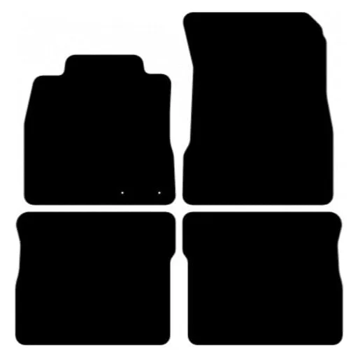 Nissan Note vanaf 2013 Automatten - set van 4st.