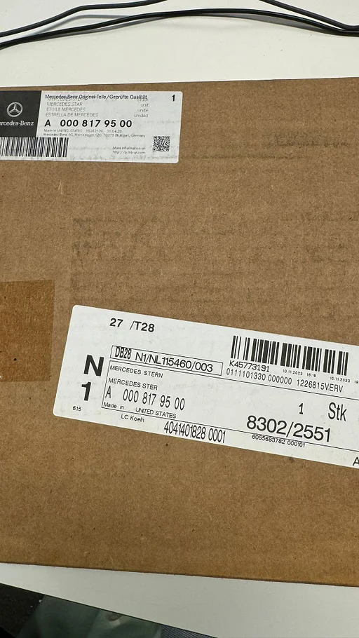 Mercedes ster A 000 817 9500