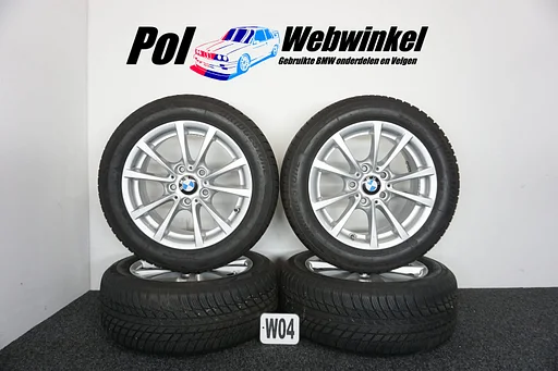 BMW Styling 390   3 Serie F30 F31 F36 Winter set 205/55/16 Runflat / Sensoren