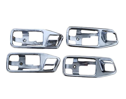 Chroomafwerking deuropener Mercedes w116