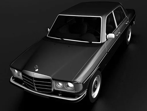 Portier Mercedes w123 sedan combi rechts-voor