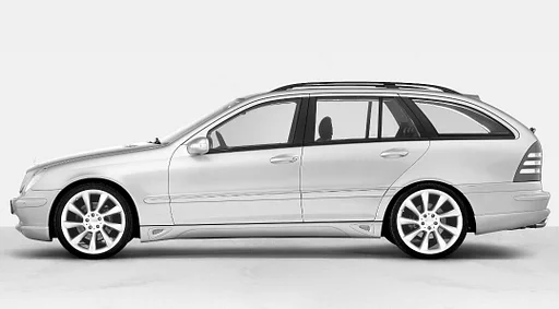 Portier Mercedes C-klasse w203 stationwagen rechts-achter