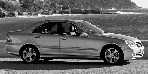 Portier Mercedes C-klasse w203 sedan rechts-achter