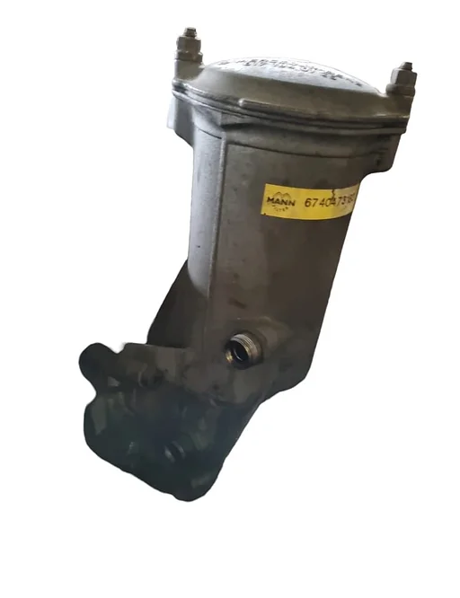 Oliefilterhuis Mercedes 300D 300TD om617 met aansluiting voor oliekoeler