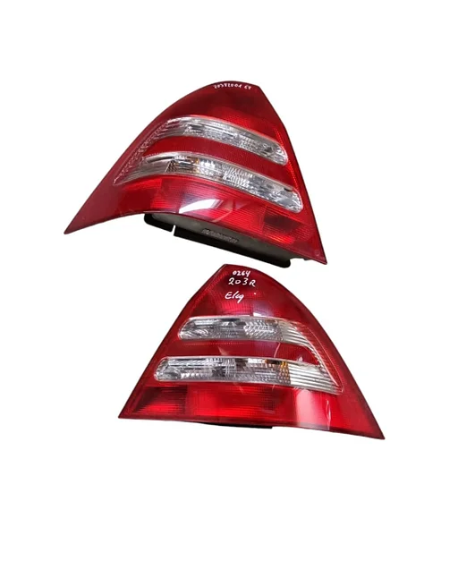 Set achterlichtglazen Mercedes w203 serie 1 sedan links en rechts