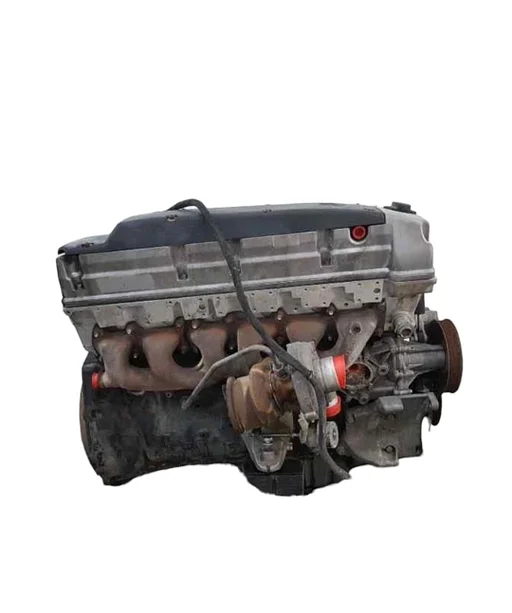 Motor Mercedes W140 S300 turbodiesel 24v met Turbo en brandstofpomp