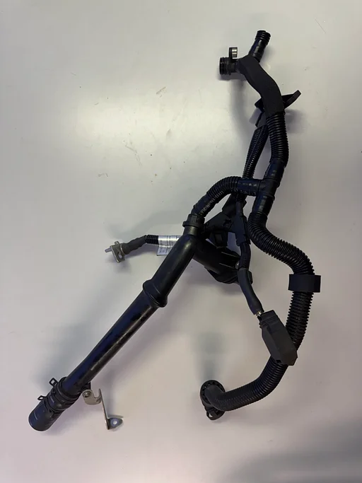 Porsche 9A1.607.078.02 batterij kabel op motor