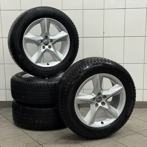 INCL MONTAGE Originele winterset Audi Q7 19 inch velgen winterbanden