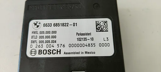 Park assist module BMW 1 / 2 / 3 / 4 F2x F3x F4x  6851822