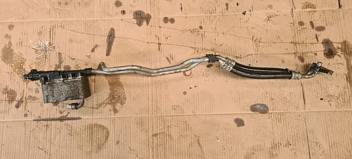 Warmtewisselaar oliekoeler automaatbak met Leiding BMW X3 E83 M57 7800479